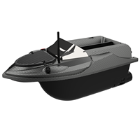 Bateau-Appât Télécommandé Haute Qualité, Sonar Haute Vitesse, Nouveau Modèle 180 Points GPS, Pêche au Filet en Plastique, Déploiement en Un Clic