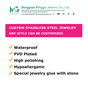 OEM &amp; ODM Custom Stainless Steel <strong>Ring</strong> Factory Wholesale Adjustable Opening <strong>Resizable</strong> with Natural Stone for Wedding Party Gift - Product Image 4
