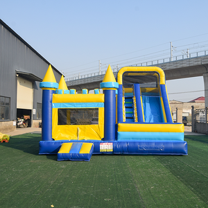 Ngoài trời lâu đài bouncy nhà bị trả lại màu xanh nhảy lâu đài cho trẻ em <span class=keywords><strong>Inflatable</strong></span> <span class=keywords><strong>Bouncer</strong></span> trượt nước <span class=keywords><strong>Bouncer</strong></span> - Product Image 1