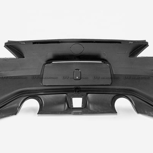Nouvelle arrivée pare-chocs arrière PP matériel pour NISSAN 370Z Nismo inclus couverture de remorquage 2 pièces Match parfait - Product Image 4