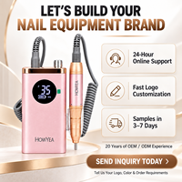 Machine à ongles électrique portable pour usage domestique, kit de lime électrique, outils de manucure pour le limage des ongles en acrylique et gel, fournitures de salon
