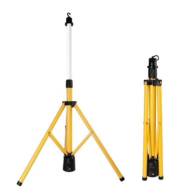 2000 Lumens Adjustable Mental Telescoping Tripod Stand LED Work Light