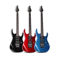 Guitare électrique H-S-H à design personnalisé, fabriquée en Chine, en promotion