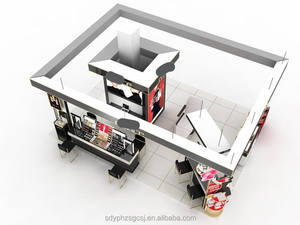 Tienda de perfumes de lujo Diseño de diseño de tienda minorista exclusiva Imágenes interiores a medida con vitrinas para <span class=keywords><strong>Boutique</strong></span> de perfumes - Product Image 2