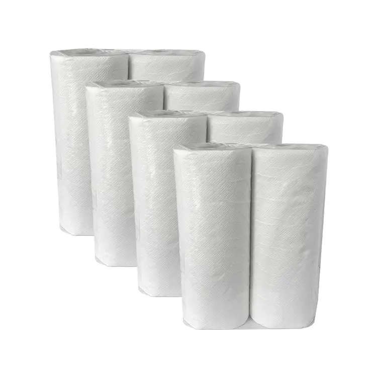 Dust-free biodegradable towel paper kitchen paper tiwel kitchen tissue paper roll kitchen