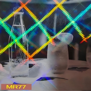 Di alta qualità in PVC olografico pellicola di laminazione a freddo adesivo scintillante stelle Design morbido e a prova di umidità - Product Image 4