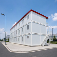 Rumah Kontainer Prefabrikasi Modular Modern SKYLINE, Bangunan Cepat Siap Pakai, Apartemen, Sekolah, Hotel, Rumah, Kantor, Bangunan yang Bernapas