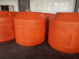 Marine Dredger Kunststoff rohr schwimmt Rohrs chw immer zum Ausbaggern von HDPE-Rohrleitungen - Product Image 4
