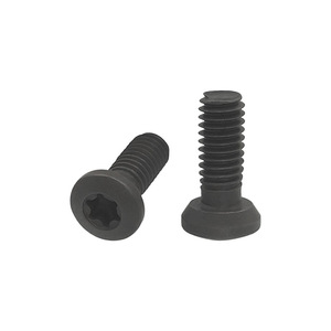 Tornillo de cabeza Torx M4x12.5 para portaherramientas, acero negro de grado 14.9 - Product Image 1