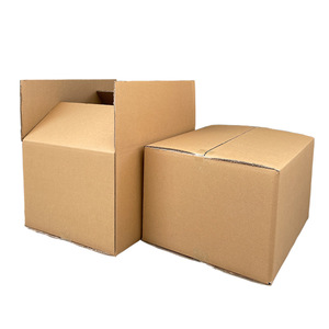 Boîte en carton pliable de 6 mm d'épaisseur, en carton ondulé brun jaunâtre, résistante à la pression, résistante aux chutes, robuste, durable, pour l'emballage - Product Image 2