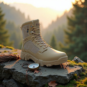 Vente directe d'usine de nouvelles bottes en caoutchouc pour hommes, chaussures imperméables, bottes de désert, bottes de chasse résistantes à l'usure pour hommes - Product Image 3