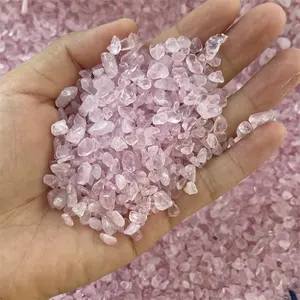 Wholesale Natural Tumbled Stone Demagnetized Stone Gravels Crystal Chips For Room Decoration