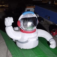 Statues Offre Spéciale géantes gonflables d'astronaute de scène Anime pour Performance modèle gonflable avec lumière LED pour la publicité