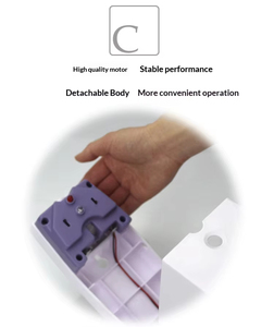 고품질 플라스틱 PP 가정용 호텔 사무실 도매 배터리 작동 벽걸이형 자동 에어로졸 방향제 - Product Image 2