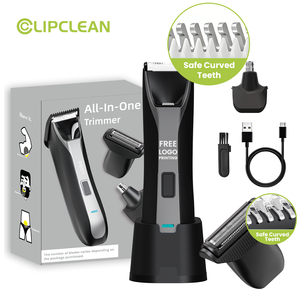 Tondeuse pour poils du corps pour hommes, tondeuse électrique étanche IPX7 pour l'aine, le pubis et les testicules, <span class=keywords><strong>rasoir</strong></span> pour la ligne du bikini pour femmes - Product Image 1
