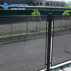 แผ่นโลหะตกแต่งแบบเจาะรู Hightop Punching Decorative Mesh สำหรับผนังม่าน, ฝ้าเพดานแบบแถบ, ฉากกั้นห้อง, ผนังอาคาร, หน้าต่าง - Product Image 6