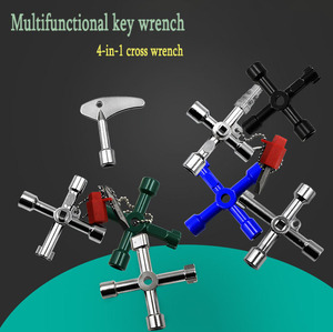 <span class=keywords><strong>Clé</strong></span> multifonction pour armoire de commande électrique, <span class=keywords><strong>clé</strong></span> croisée, clés pour <span class=keywords><strong>compteur</strong></span> d'eau et vanne, <span class=keywords><strong>clé</strong></span> triangulaire, personnalisable, OEM pour voiture et ascenseur - Product Image 1