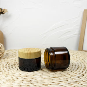 โหลแก้วใส่เครื่องสำอางพร้อมฝาปิดซีอาร์30ก. โลโก้ตามสั่ง - Product Image 5