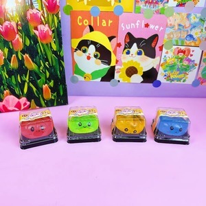 Juguetes de descompresión suaves y blandos con forma de panecillo, con expresiones musicales y de dibujos animados, para juego temático de comida, que proporcionan sensación de bienestar, al por mayor - Product Image 4