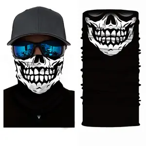 Wholesale Football Team Breathable Neck Gaiter Bandana Cool Custom Face Mask For Man Seamless Neck Gaiter