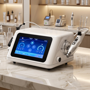 Appareil professionnel d'infusion faciale à double effet avec technologie EMS pour le nettoyage, l'hydratation et le raffermissement de la peau - Product Image 1