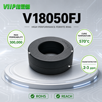 Núcleo Magnético Toroidal Nanocristalino V18050FJ para Transformador de Corriente y Circuito de Filtro de Potencia