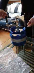 輸出品質ビール醸造卸売印刷自家製ミニステンレス鋼ビール樽閉鎖とタップ5リットルミニ樽 - Product Image 2