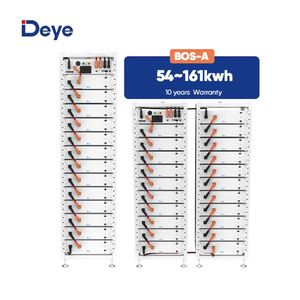 Batteries Lithium-ion Deye BOS-A-PACK 7.68 Cluster 38.4V 200AH HV 54KWH-161KWH with PCM/PCB/BMS for ESS System - Product Image 2