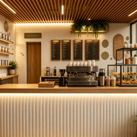 Café Service comptoir fabricant personnalisé tout - en - un Mall kiosque