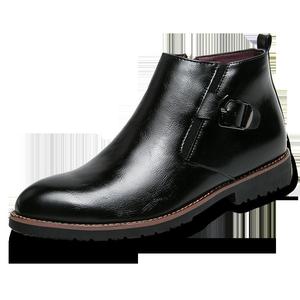 Classy Designers Hot Selling Fashion Durable Formal Ankle Boots Anti-Slippery <b>Flat</b> EVA Insole Cowgirl Boots - Product Image 1