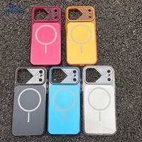 Coques de téléphone magnétiques transparentes de luxe Lucu pour iPhone 16E, 12, 17, 16, 15, 18 Pro Max – Vente en gros pour fabricants