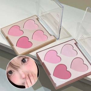 Marque privée Love Story 4 couleurs Blush poudre longue tenue mat imperméable à l'eau basse quantité minimale <span class=keywords><strong>de</strong></span> commande OEM - Product Image 5