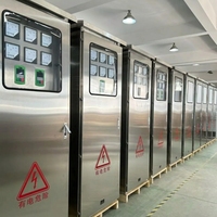 Tableau de distribution électrique en acier inoxydable SS304 pour équipement de brasserie, ferme laitière et concentrateur MDB