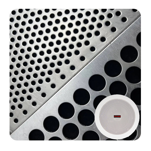 Perforated Metal Mesh Grill Speaker Cover Mesh