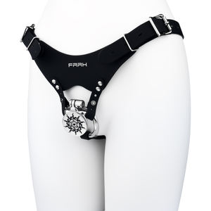 एक यूरिनरी कैथीटर के साथ एक अंतर्निहित पुरुष शुद्धता cage। - Product Image 1