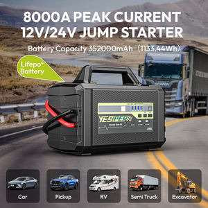 Yesper P5 고출력 352000mAh Lifepo4 배터리 점프 스타터 8000A 피크 전류 트럭 오토바이 비상 배터리 부스터 - Product Image 3