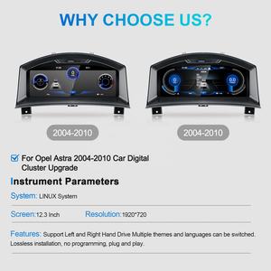 12.3「ゴーストスクリーンの新しいアップグレード12.3」HDデジタル機器クラスターAutoradioマルチメディア仮想<span class=keywords><strong>Opel</strong></span> <span class=keywords><strong>Astra</strong></span> 2004 2010 - Product Image 2