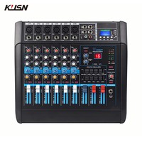 Console de mixage audio numérique professionnelle amplifiée 8 canaux 16 DSP 2x350W Bluetooth USB Soundcraft