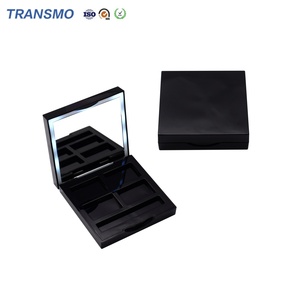 Boîte à poudre vide, conteneur de rouge à lèvres et de fard à joues durable, palette de maquillage en plastique pour poudre libre - Product Image 1