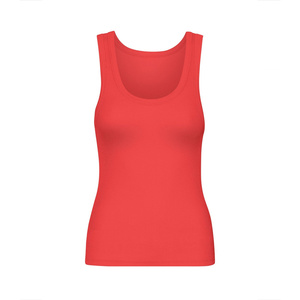 Débardeur en coton doux pour femme avec col rond et coupe décontractée, idéal pour la superposition quotidienne sous les chemisiers ou comme vêtement léger et confortable pour la maison. - Product Image 1