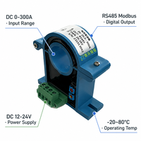 Capteur de courant à effet Hall 4-20mA 0-5V DC 100A 200A 500A Transducteur en stock pour l'automatisation industrielle et les onduleurs