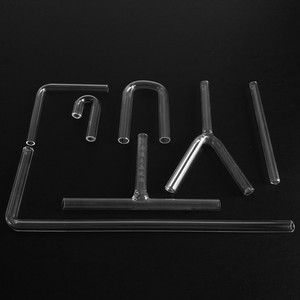 Conector Recto en Forma de T, Y y L de Vidrio Tianjing de 45/60/90/120 Grados para Instrumentos Experimentales - Product Image 2