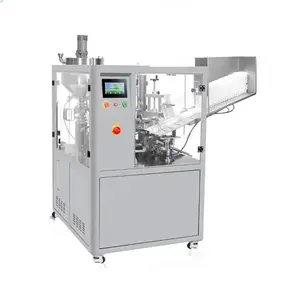 Semi Full Auto High Speed Lotion Plastic Tube Filling Machinery Cream Cosmetic Soft Tube Filling Sealing Machine Hot Sale Price