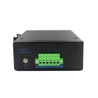 Switch Ethernet Industri Tanpa Manajemen 8 Port Gigabit RJ45 DIN-Rail Aluminium DC 12-52V Tahan Suhu Lebar Plug and Play