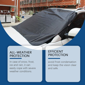 Cubierta de invierno para automóvil con fácil instalación Protege las ventanas de la niebla de nieve y hielo - Product Image 3