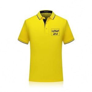 เสื้อโปโลผู้ชายแบบเรียบ ดีไซน์ยูนิฟอร์มขายส่งปี 2021 ผ้าฝ้าย 100% เสื้อยืดกอล์ฟปิเก้ รับสกรีนโลโก้ เสื้อโปโลชาย - Product Image 3
