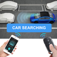 Meilleur système d'alarme de voiture antivol sans clé, système d'alarme de voiture intelligent unidirectionnel avec alarme d'application de téléphone, en particulier pour le marché sud-américain