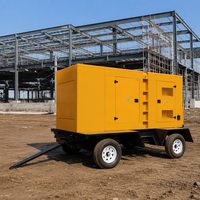 Générateur diesel silencieux portable Weichai 100 kW 150 kVA 180 kVA 200 kVA 220 kVA, générateur triphasé pour champs pétrolifères