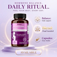 Capsules Antioxydantes Myo-Inositol et D-Chiro-Inositol Personnalisables avec Logo, Adaptées aux Femmes, Soutien Vitaminique, Fabrication GMP OEM