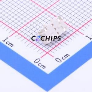 1TS002G-2500-3500-CT Tactile Switch SMD,3.5x6mm Switch Single Pole Single Throw Rectangle Button 2.5N Horizontal Mount - Product Image 2